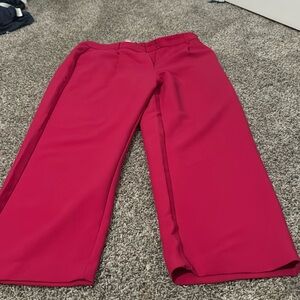 Bright pink xl trouser old navy